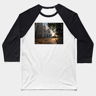 Sacre Coeur Framed at Sunrise Baseball T-Shirt